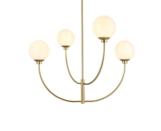 Nyomi 36 inch chandelier in Brass