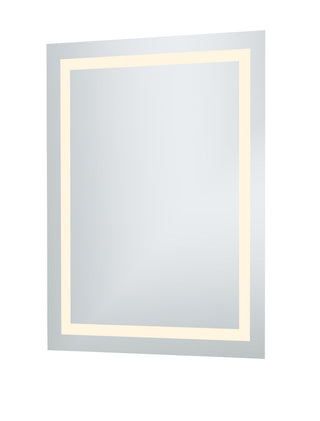 4 Sides LED Hardwired Mirror Rectangle W32H40 Dimmable 3000K