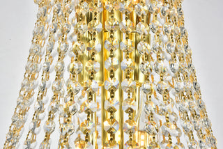 Primo 14 light Gold Chandelier Clear Royal Cut Crystal