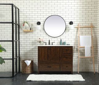 42 inch Single bathroom vanity in expresso