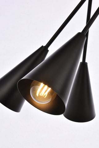 Casen 32 inch pendant in black