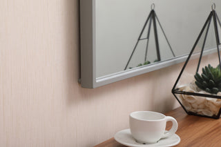 Metal frame rectangle mirror 24x 32 inch in Grey