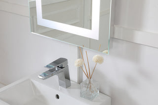 Hardwired LED Mirror W18 x H30 Dimmable 5000K