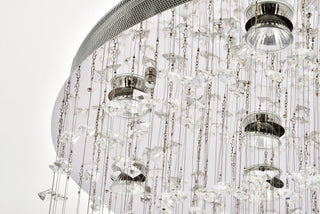 Galaxy 16 light Chrome Chandelier Clear Royal Cut Crystal