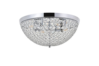 Taye 4 light Chrome Flush Mount