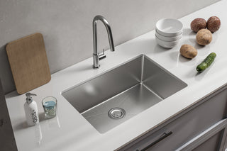 Stainless Steel undermount kitchen sink L27''x W18'' x H10"