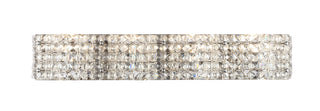 Ollie 4 light Chrome and Clear Crystals wall sconce