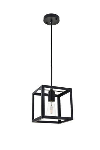 Resolute 1 light black Pendant