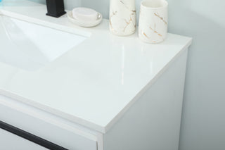 36 inch Single bathroom vanity in white