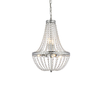 Valeria 14 inch pendant in chrome