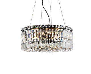 Maxime 20 inch black chandelier