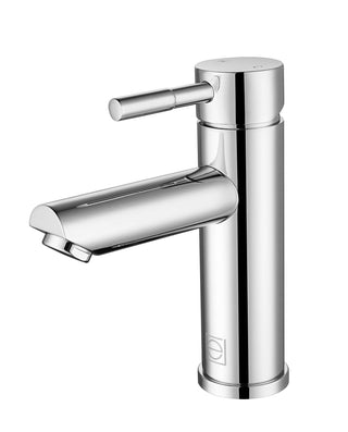 Mia Single Hole Single Handle Bathroom Faucet in Chrome