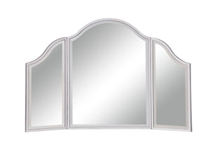 Dressing Mirror 37 in. x 24 in. in silver paint