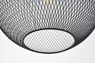 Keller 1 Light Black Pendant