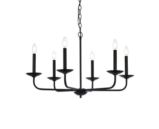 Cohen 30 inch pendant in black