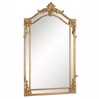 Antique 30 in. Contemporary Mirror in Antique gold leaf