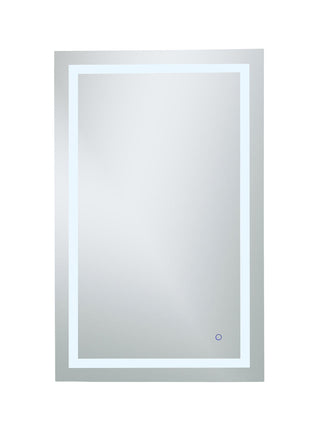 Helios 30in x 48in Hardwired LED mirror with touch sensor and color changing temperature 3000K/4200K/6400K