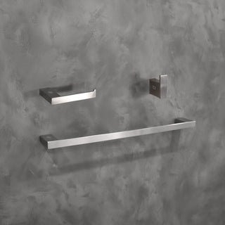 Sofia 3-Piece Bathroom Hardware Set in Brushed Nickel