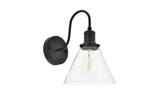 Histoire 1 light black Wall Sconce