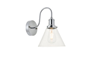 Histoire 1 light chrome Wall Sconce