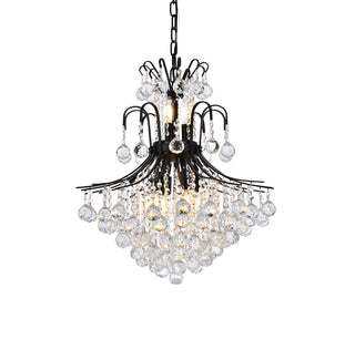 Toureg 22 inch black chandelier