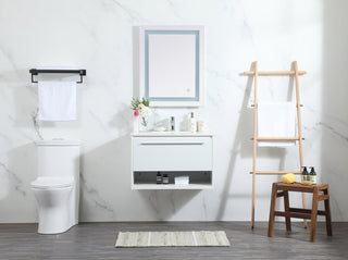 30 inch Single bathroom vanity in white