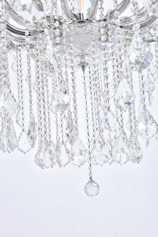 Maria Theresa 49 light Chrome Chandelier Clear Royal Cut Crystal