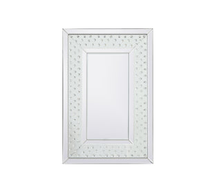 Sparkle collection crystal mirror 20 x 30 inch