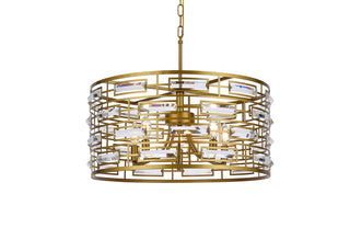 Kennedy 24 inch pendant in brass