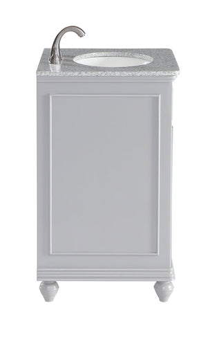 24 In. Single Bathroom Vanity Set In Light Grey