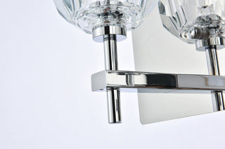 Graham 3 Light Wall Sconce in Chrome