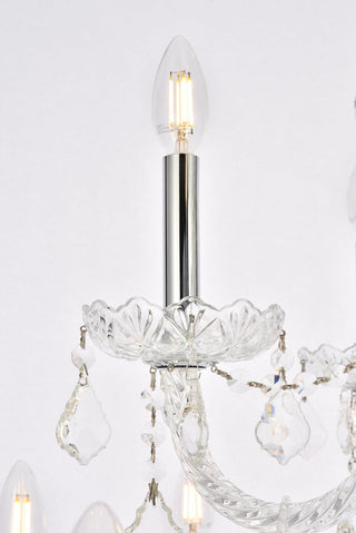 Giselle 21 light Chrome Chandelier Clear Royal Cut Crystal