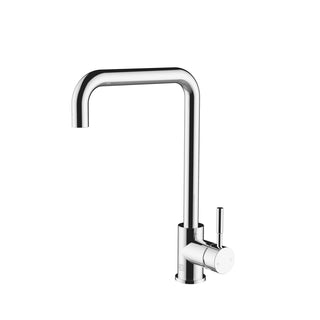 Levi Single Handle Pull Down Sprayer Kitchen Faucet in Chrome