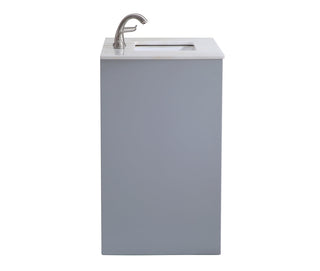 30 In. Single Bathroom Vanity Set In Grey