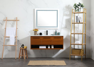 48 inch Single bathroom vanity in teak