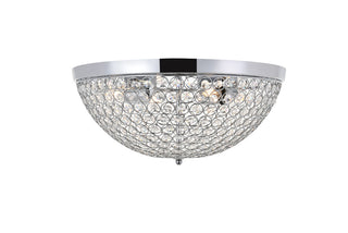 Taye 4 light Chrome Flush Mount