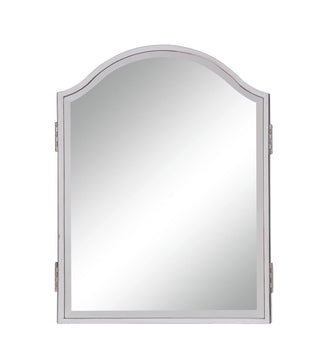 Dressing Mirror 37 in. x 24 in. in silver paint