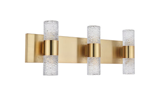 Vega 6 light Gold LED Wall Sconce