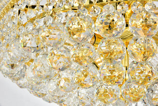 Primo 14 light Gold Chandelier Clear Royal Cut Crystal