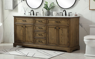 72 inch double bathroom vanity in driftwood