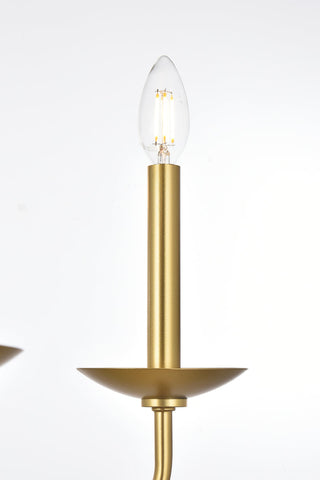 Cohen 42 inch pendant in brass