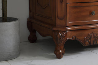 60 inch Single Bathroom Vanity in Teak