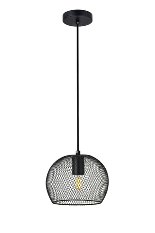 Keller 1 Light Black Pendant