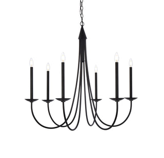 Cohen 36 inch pendant in black