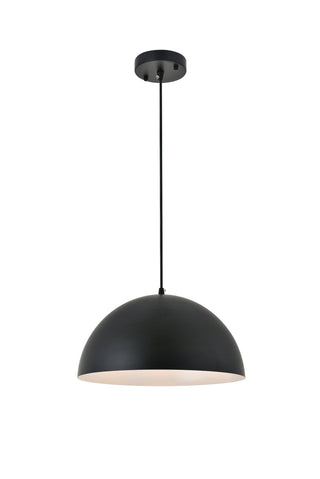 Forte 1 light black Pendant