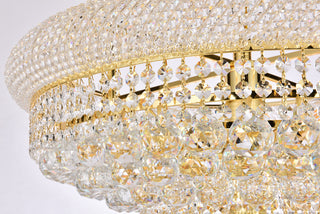 Primo 28 light Gold Chandelier Clear Royal Cut Crystal