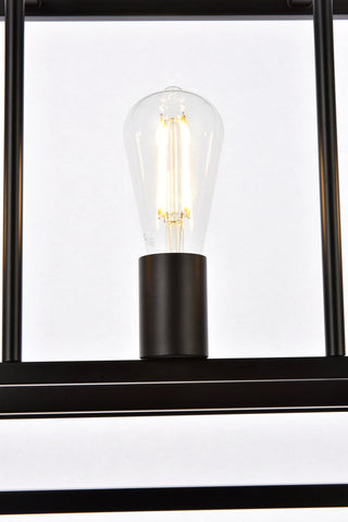 Voir 3 lights pendant in black