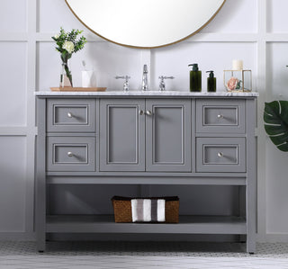 48 in. Single bathroom vanity set in Grey