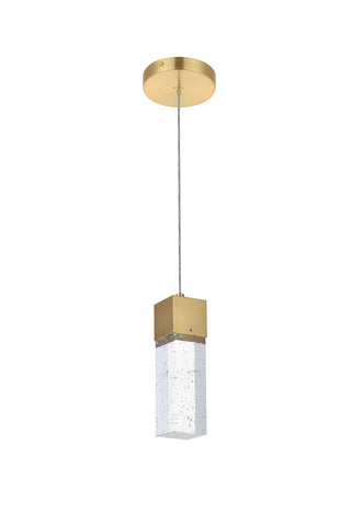 Novastella 1 light Gold LED Pendant