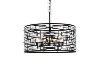 Kennedy 24 inch pendant in black